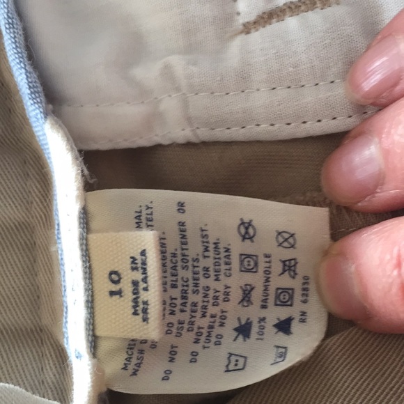 Land End Kids Chino Shorts- uniform *3 for $15* - Picture 3 of 4